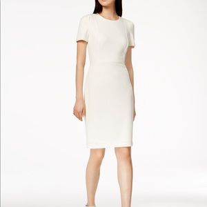 Calvin Klein white t-shirt dress size 6